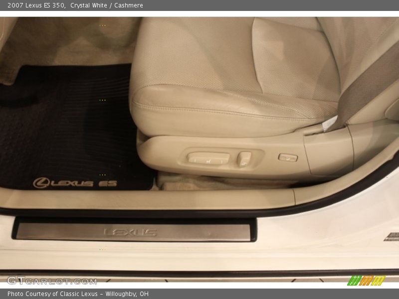 Crystal White / Cashmere 2007 Lexus ES 350