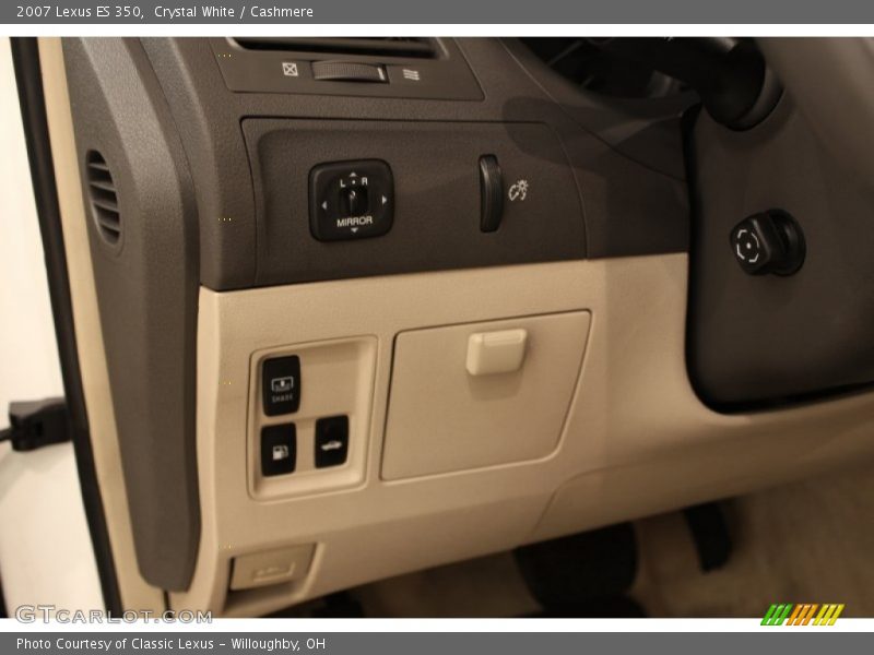 Crystal White / Cashmere 2007 Lexus ES 350
