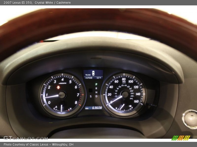 Crystal White / Cashmere 2007 Lexus ES 350