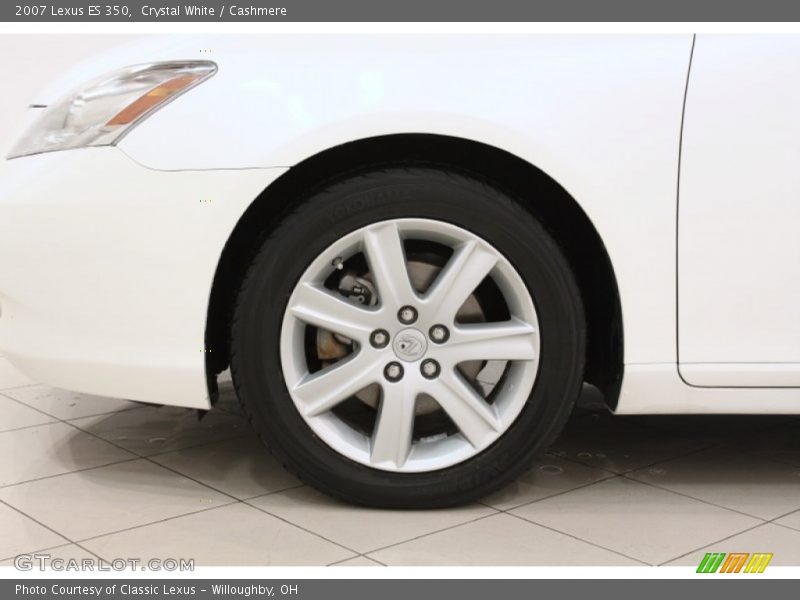 Crystal White / Cashmere 2007 Lexus ES 350