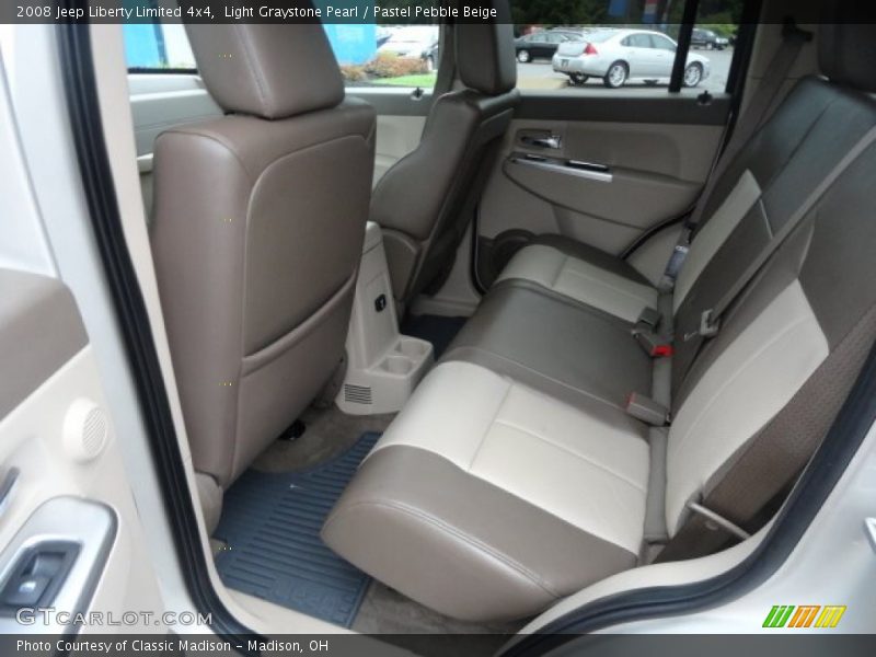 Light Graystone Pearl / Pastel Pebble Beige 2008 Jeep Liberty Limited 4x4
