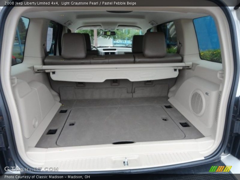 Light Graystone Pearl / Pastel Pebble Beige 2008 Jeep Liberty Limited 4x4