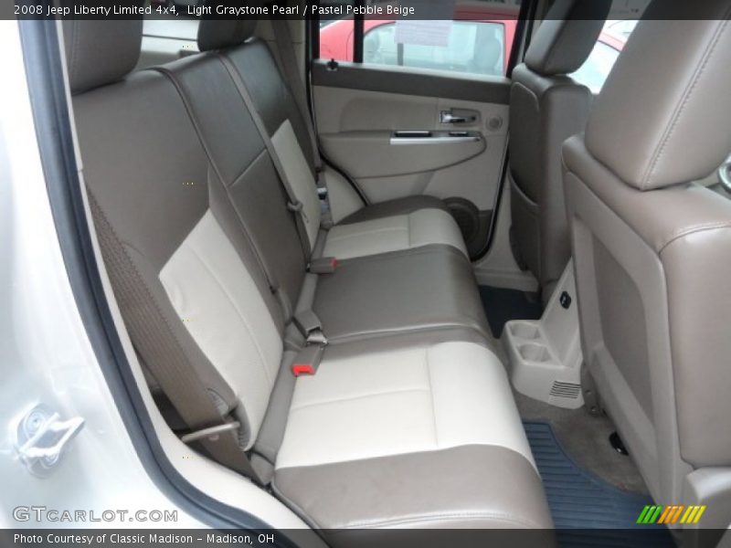 Light Graystone Pearl / Pastel Pebble Beige 2008 Jeep Liberty Limited 4x4