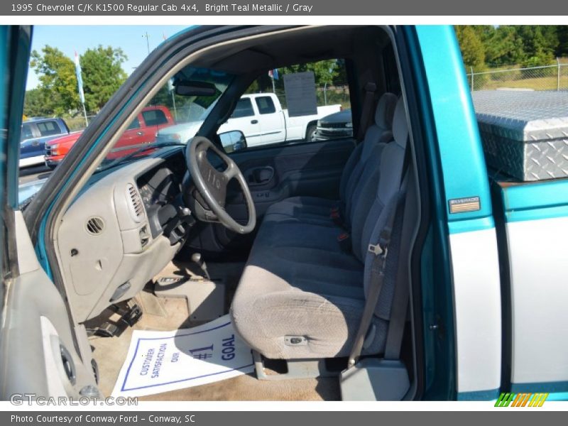  1995 C/K K1500 Regular Cab 4x4 Gray Interior