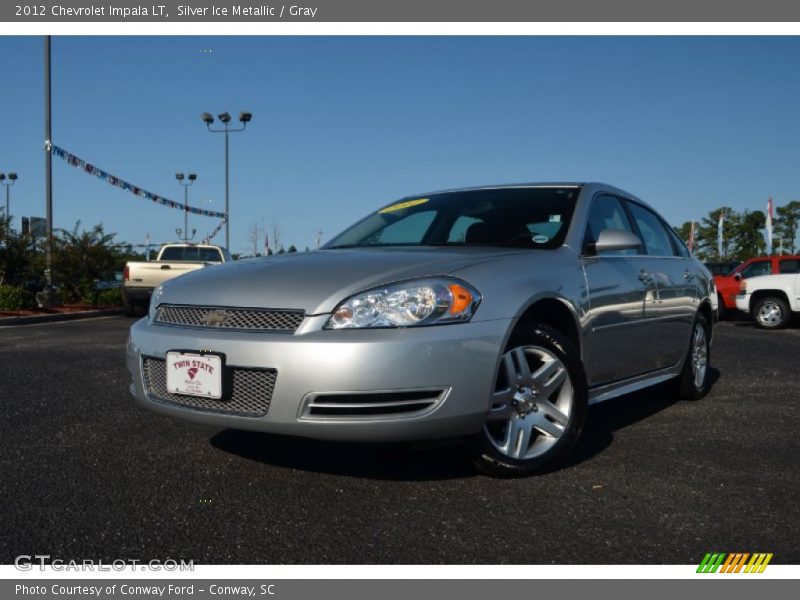 Silver Ice Metallic / Gray 2012 Chevrolet Impala LT