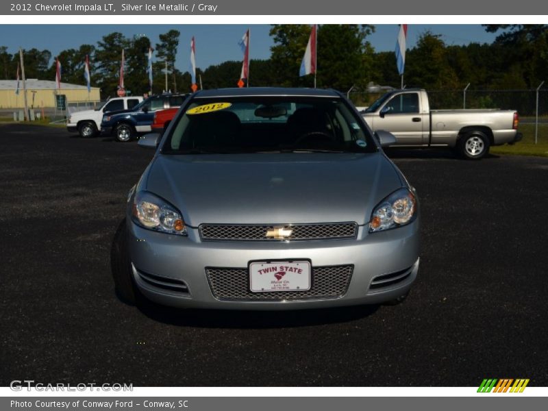 Silver Ice Metallic / Gray 2012 Chevrolet Impala LT