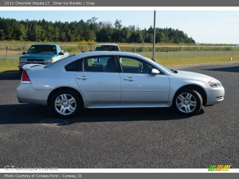 Silver Ice Metallic / Gray 2012 Chevrolet Impala LT