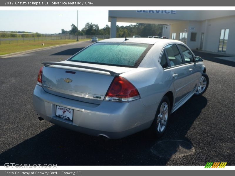 Silver Ice Metallic / Gray 2012 Chevrolet Impala LT