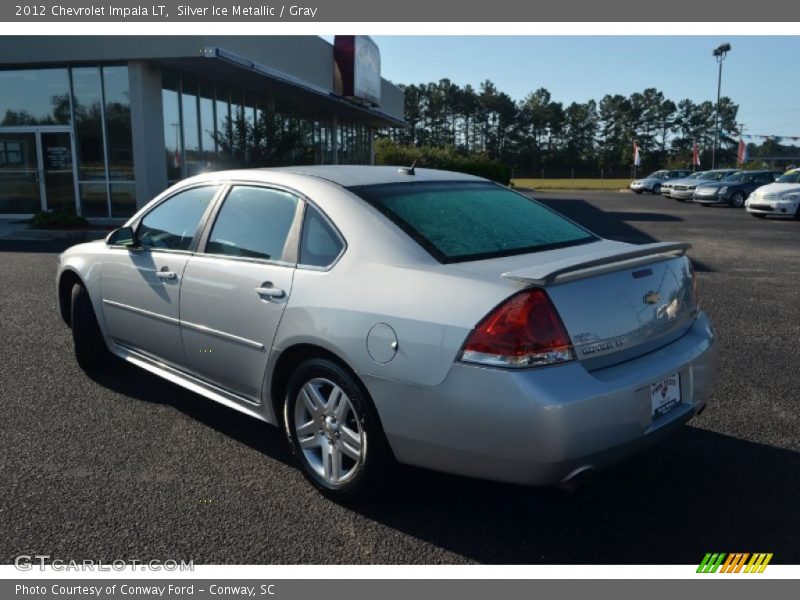 Silver Ice Metallic / Gray 2012 Chevrolet Impala LT