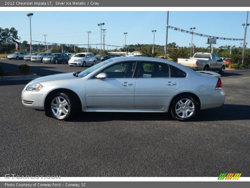 Silver Ice Metallic / Gray 2012 Chevrolet Impala LT