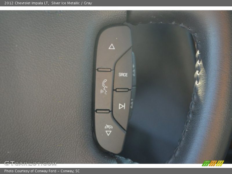 Silver Ice Metallic / Gray 2012 Chevrolet Impala LT
