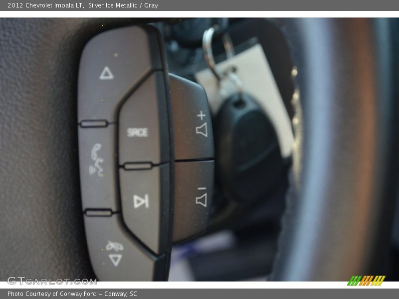 Silver Ice Metallic / Gray 2012 Chevrolet Impala LT