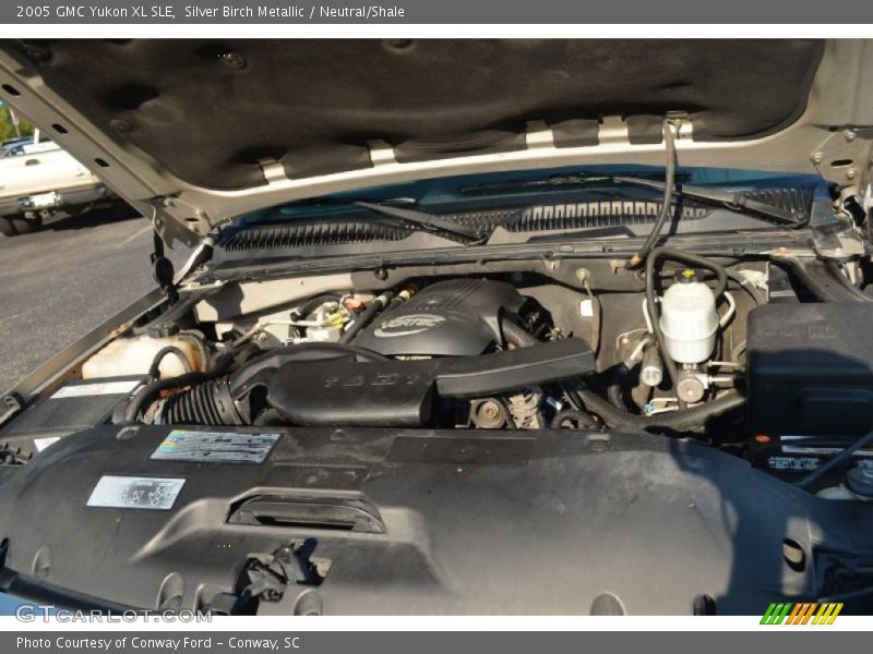 Silver Birch Metallic / Neutral/Shale 2005 GMC Yukon XL SLE