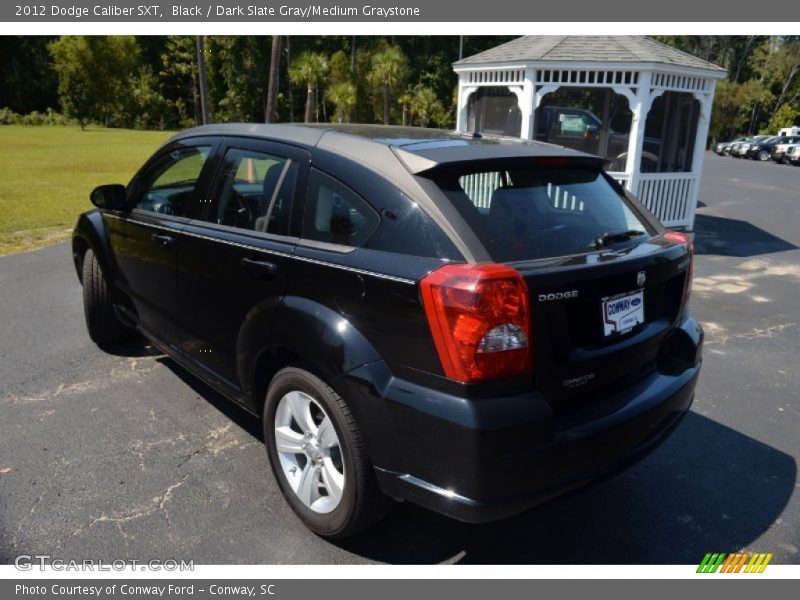 Black / Dark Slate Gray/Medium Graystone 2012 Dodge Caliber SXT