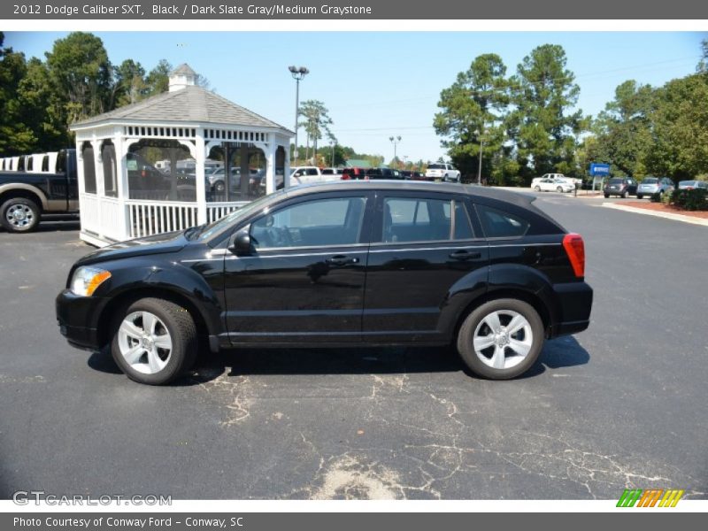 Black / Dark Slate Gray/Medium Graystone 2012 Dodge Caliber SXT
