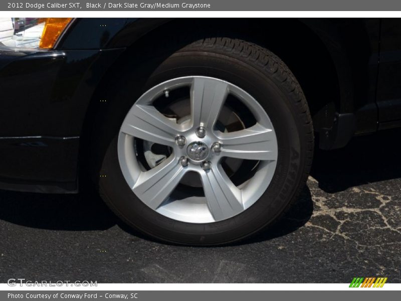 Black / Dark Slate Gray/Medium Graystone 2012 Dodge Caliber SXT