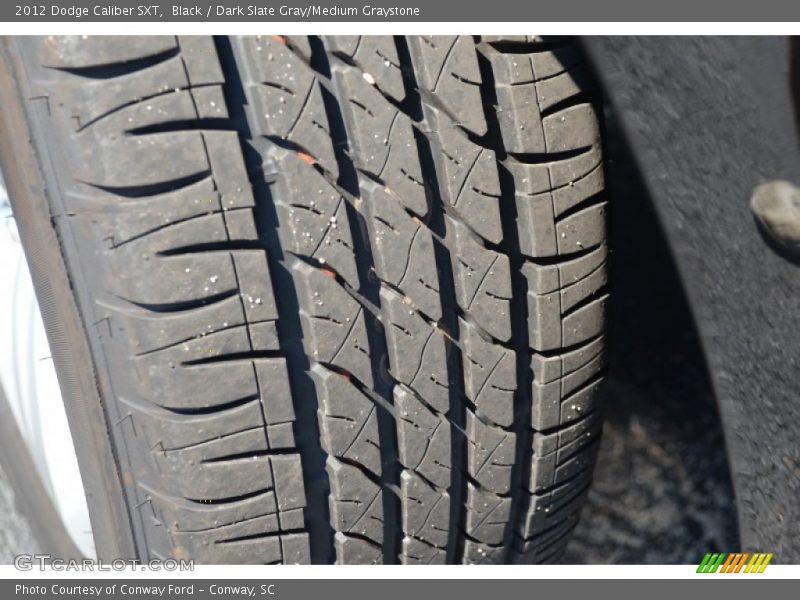 Black / Dark Slate Gray/Medium Graystone 2012 Dodge Caliber SXT