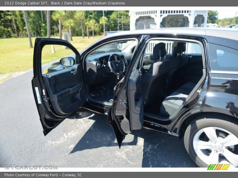 Black / Dark Slate Gray/Medium Graystone 2012 Dodge Caliber SXT