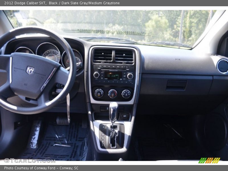 Black / Dark Slate Gray/Medium Graystone 2012 Dodge Caliber SXT