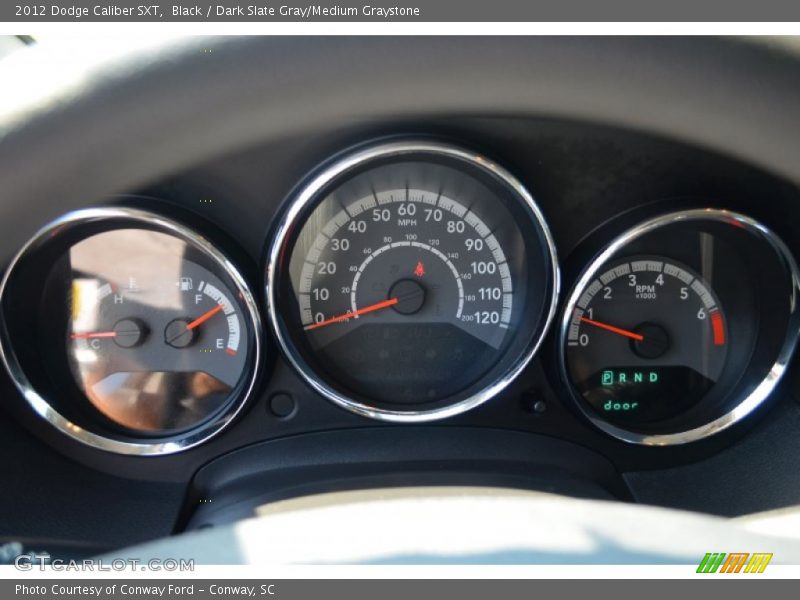 Black / Dark Slate Gray/Medium Graystone 2012 Dodge Caliber SXT