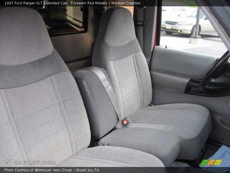 Toreador Red Metallic / Medium Graphite 1997 Ford Ranger XLT Extended Cab