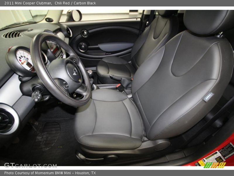 Chili Red / Carbon Black 2011 Mini Cooper Clubman