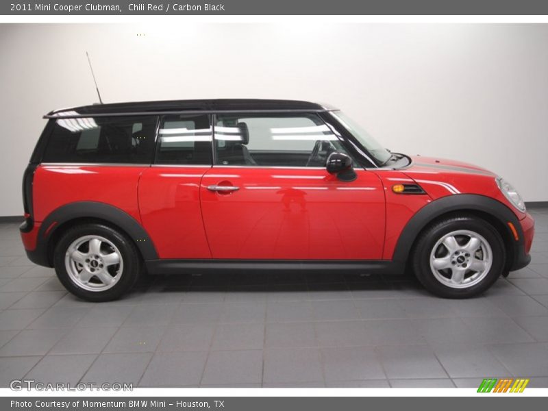 Chili Red / Carbon Black 2011 Mini Cooper Clubman