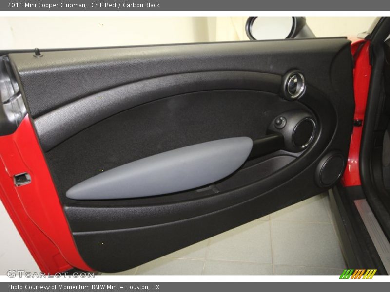 Chili Red / Carbon Black 2011 Mini Cooper Clubman