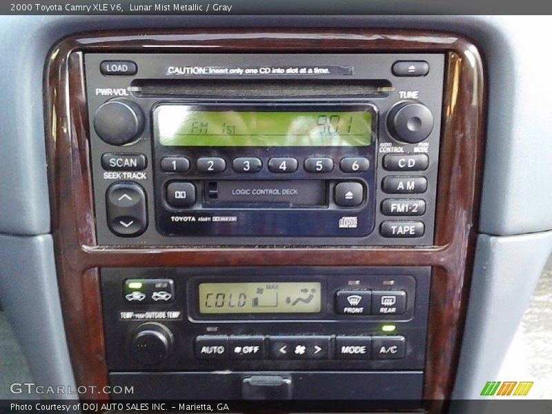Lunar Mist Metallic / Gray 2000 Toyota Camry XLE V6