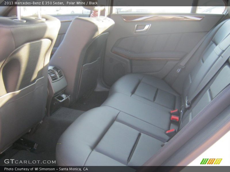 Polar White / Black 2013 Mercedes-Benz E 350 Sedan