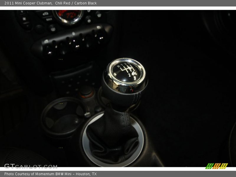 Chili Red / Carbon Black 2011 Mini Cooper Clubman