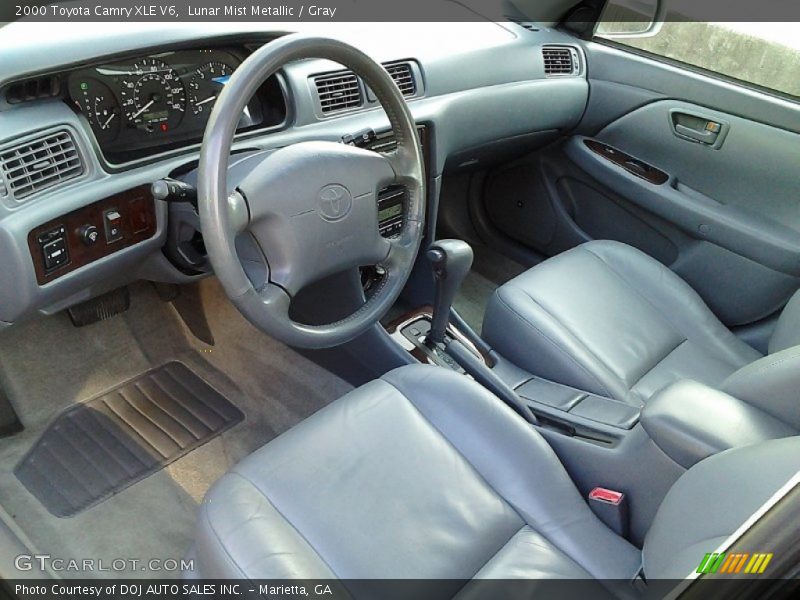 Lunar Mist Metallic / Gray 2000 Toyota Camry XLE V6