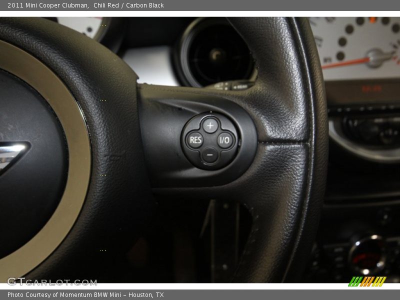 Chili Red / Carbon Black 2011 Mini Cooper Clubman