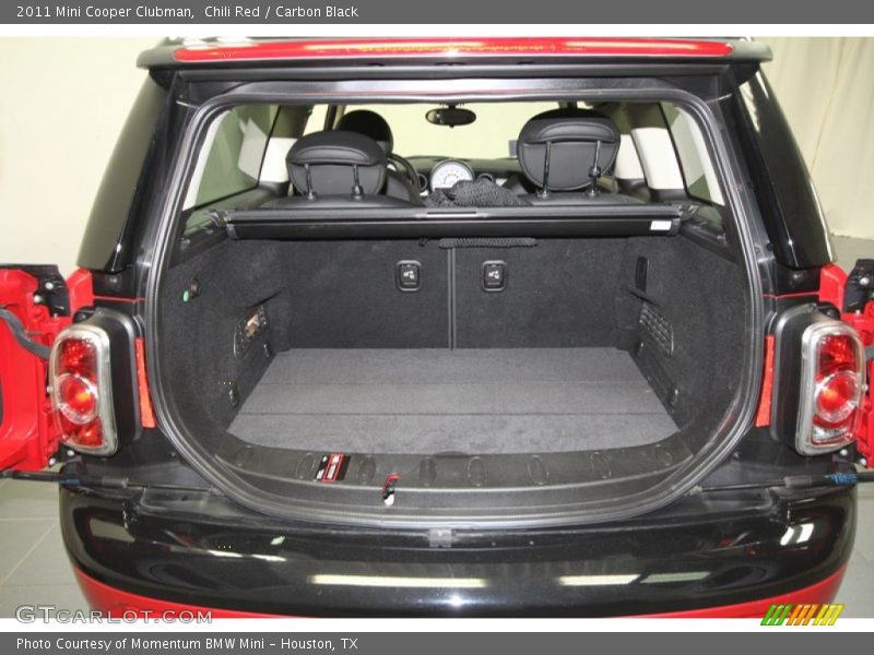 Chili Red / Carbon Black 2011 Mini Cooper Clubman