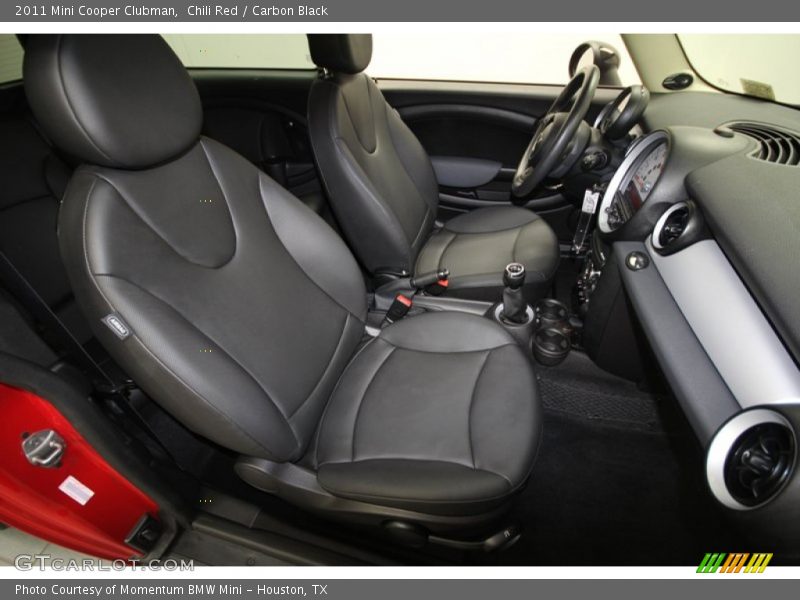 Chili Red / Carbon Black 2011 Mini Cooper Clubman