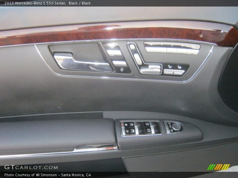 Black / Black 2013 Mercedes-Benz S 550 Sedan