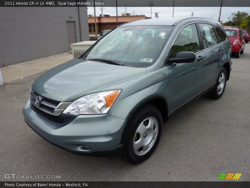 Opal Sage Metallic / Ivory 2011 Honda CR-V LX 4WD