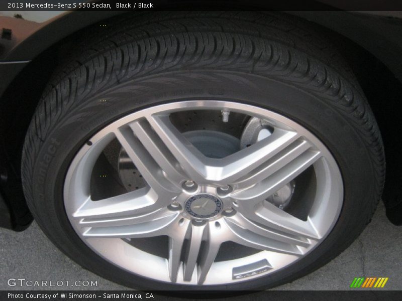 Black / Black 2013 Mercedes-Benz S 550 Sedan