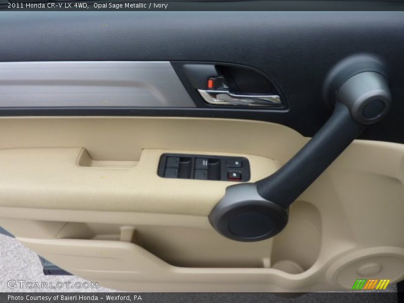 Opal Sage Metallic / Ivory 2011 Honda CR-V LX 4WD