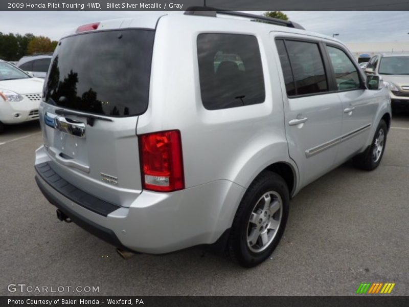 Billet Silver Metallic / Gray 2009 Honda Pilot Touring 4WD