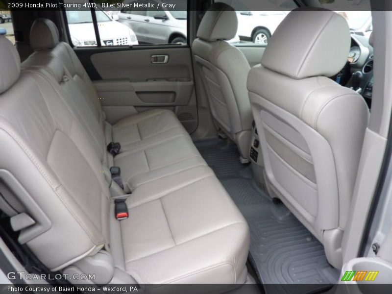 Billet Silver Metallic / Gray 2009 Honda Pilot Touring 4WD