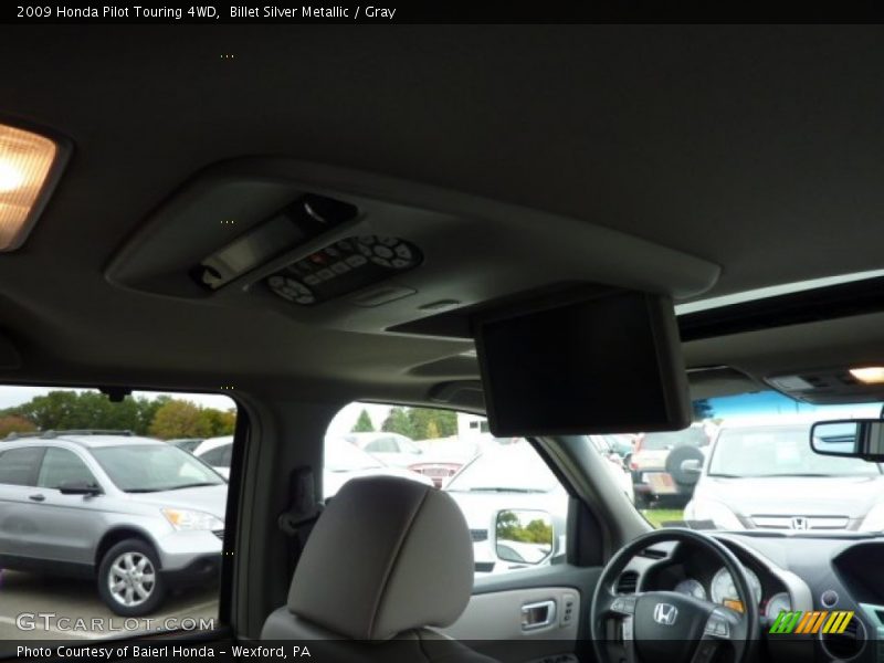 Billet Silver Metallic / Gray 2009 Honda Pilot Touring 4WD