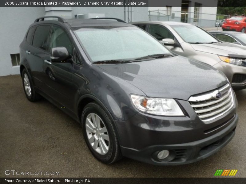 Diamond Gray Metallic / Slate Gray 2008 Subaru Tribeca Limited 7 Passenger