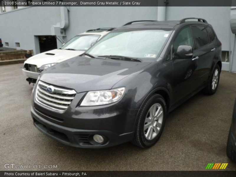 Diamond Gray Metallic / Slate Gray 2008 Subaru Tribeca Limited 7 Passenger