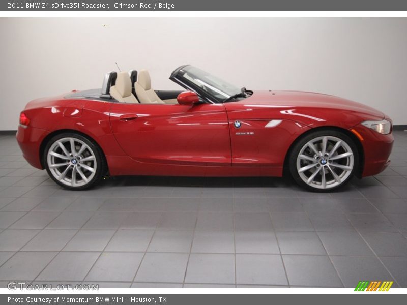  2011 Z4 sDrive35i Roadster Crimson Red