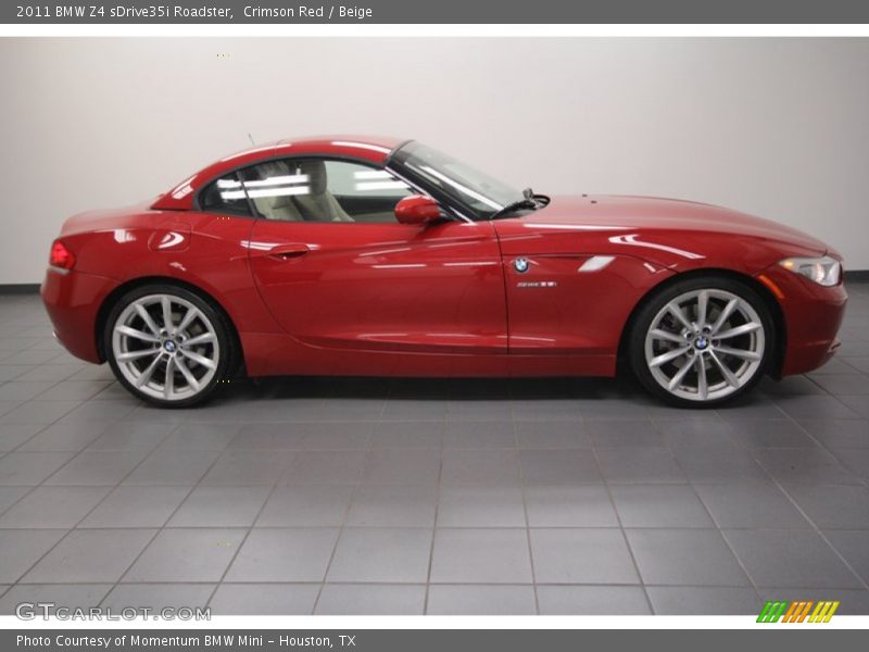  2011 Z4 sDrive35i Roadster Crimson Red