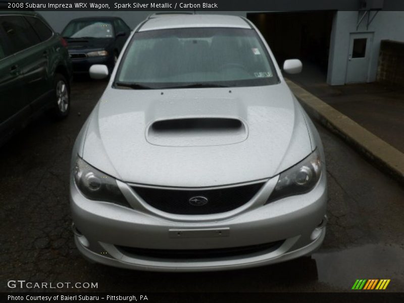 Spark Silver Metallic / Carbon Black 2008 Subaru Impreza WRX Wagon
