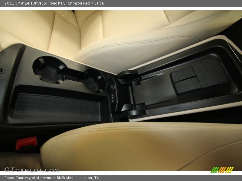 Crimson Red / Beige 2011 BMW Z4 sDrive35i Roadster