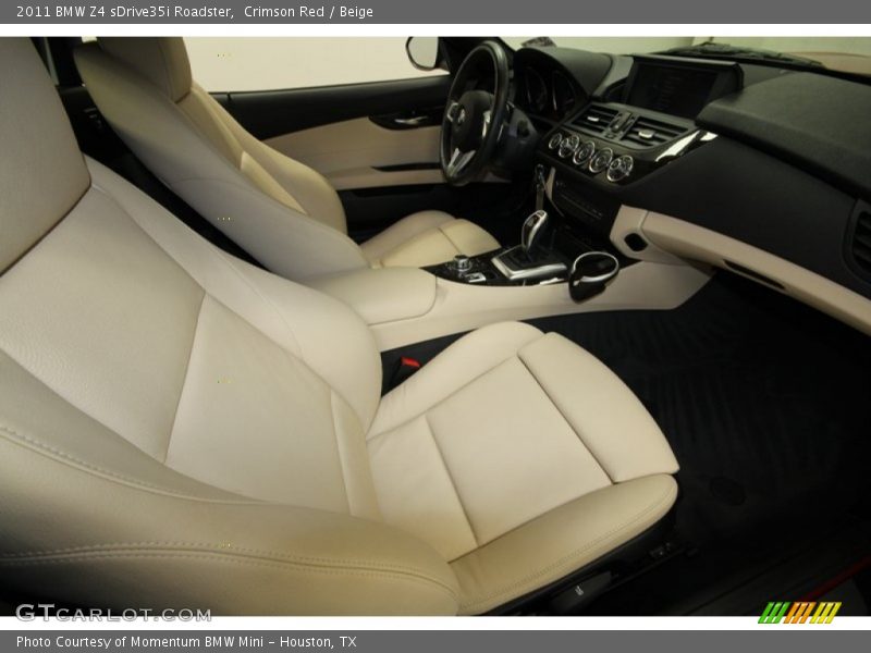  2011 Z4 sDrive35i Roadster Beige Interior