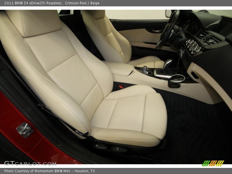  2011 Z4 sDrive35i Roadster Beige Interior